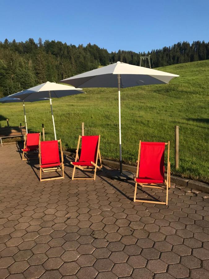 Kleine Ferienwohnung Am Rande Der Wildnis Sibratsgfall Bagian luar foto