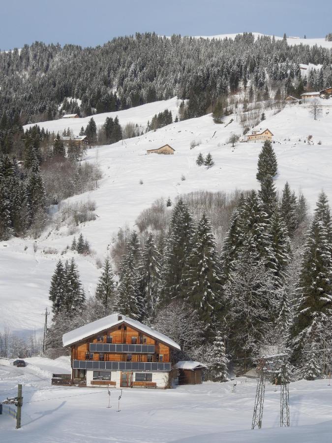 Kleine Ferienwohnung Am Rande Der Wildnis Sibratsgfall Bagian luar foto