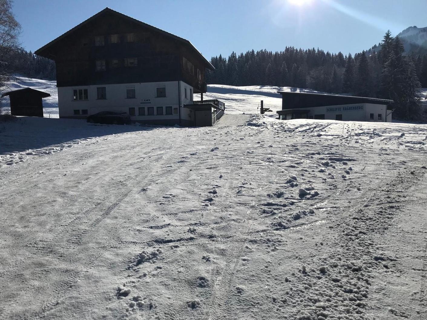 Kleine Ferienwohnung Am Rande Der Wildnis Sibratsgfall Bagian luar foto