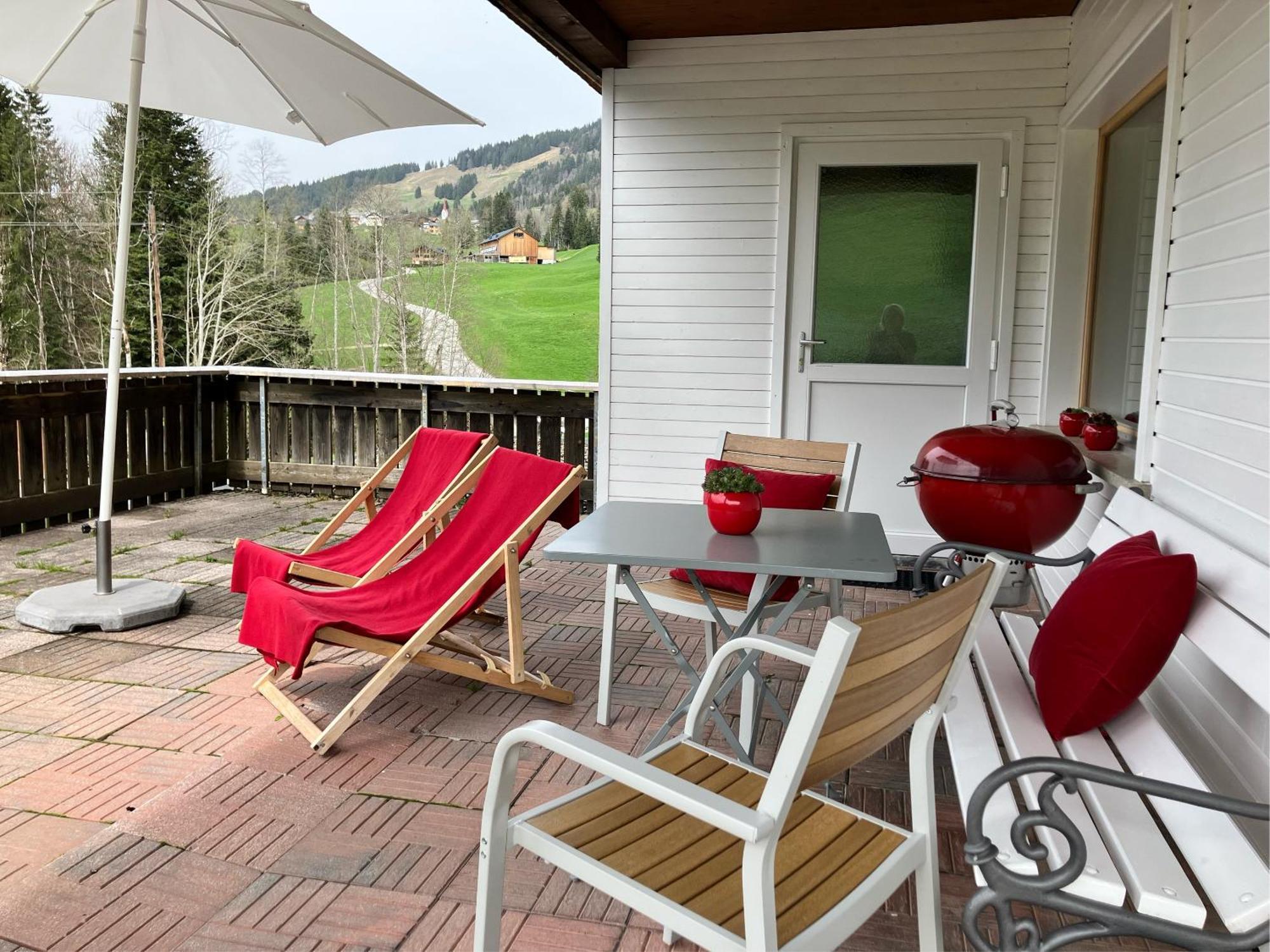 Kleine Ferienwohnung Am Rande Der Wildnis Sibratsgfall Bagian luar foto